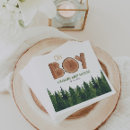 Search for woodland napkins Rustic