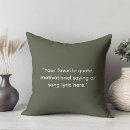 Search for simple cushions Typography
