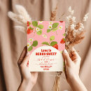 Search for love is sweet bridal shower invitations Greenery