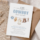 Search for little cowboy invitations Wild west