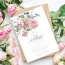 Search for feminine wedding invitations Vintage