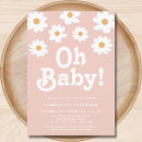 Search for retro baby shower invitations Floral