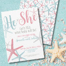 Search for he or she gender reveal invitations What will baby be