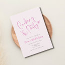 Search for cooking birthday invitations Pink