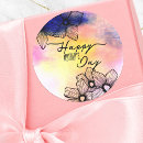 Search for flower outline stickers For her