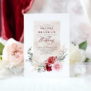 Search for wine and gold wedding invitations Couple