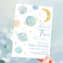 Search for reach four the stars birthday invitations Space birthday party