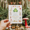 Search for frog baby shower invitations Woodland