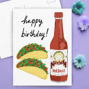 Search for hot sauce cards Tacos