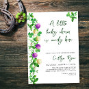 Search for lucky charm invitations Shamrock