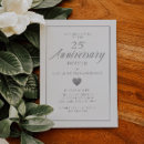 Search for 25th anniversary invitations 25 years