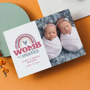 Search for twin pregnancy announcement postcards Simple