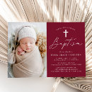 Search for burgundy invitations Minimal