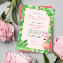 Search for flamingo baby girl shower invitations Cute