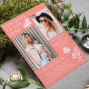 Search for peach graduation invitations High school