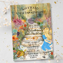 Search for fairy tale birthday invitations Tea party