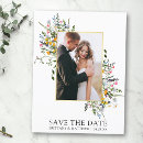 Search for spring save the date postcards Watercolor flowers