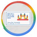 Search for bounce house business cards Bouncy