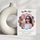 Search for white flowers birthday invitations Unique
