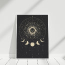 Search for vintage astrology posters Celestial