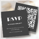 Search for dark rsvp cards Qr code