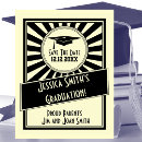 Search for retro graduation announcement cards Grad party