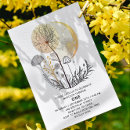 Search for wildflowers birthday invitations Rustic