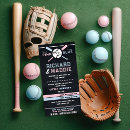 Search for pink baseball invitations He or she
