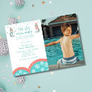 Search for winter pool party invitations For kids