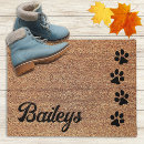 Search for cat paw print doormats Pets