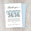 Search for twin thank you cards Script