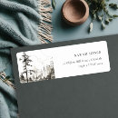 Search for landscaper return address labels Watercolor