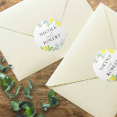 Search for lemon leaves stickers Watercolor