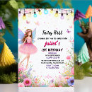 Search for rainbow fairy birthday invitations Forest