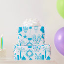 Search for summertime wrapping paper Beach