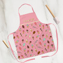 Search for ice cream pattern aprons Candy