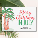 Search for in july christmas cards Palm trees