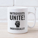 Search for introverts unite mugs Geek