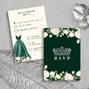Search for birthday rsvp cards Mis quince