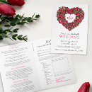 Search for red tulip wedding invitations White