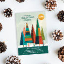 Search for geometric christmas invitations Bright