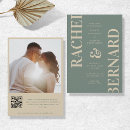 Search for cream and sage wedding invitations Stylish