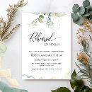 Search for bohemian rehearsal dinner invitations Calligraphy
