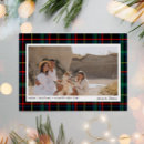 Search for green plaid christmas cards Horizontal