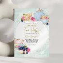 Search for summer time invitations Bridal tea party