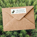 Search for pinecone return address labels Floral