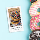 Search for donut shop business cards Pastry