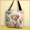 Search for golden retriever tote bags Floral