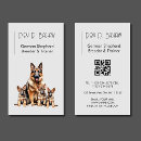 Search for german shepherd business cards Simple