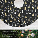 Search for black and gold tree skirts Christmas trees